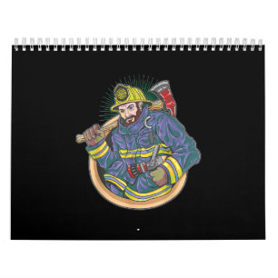 Calendario Bomberos   Bomberos ansiosos por salvar vidas