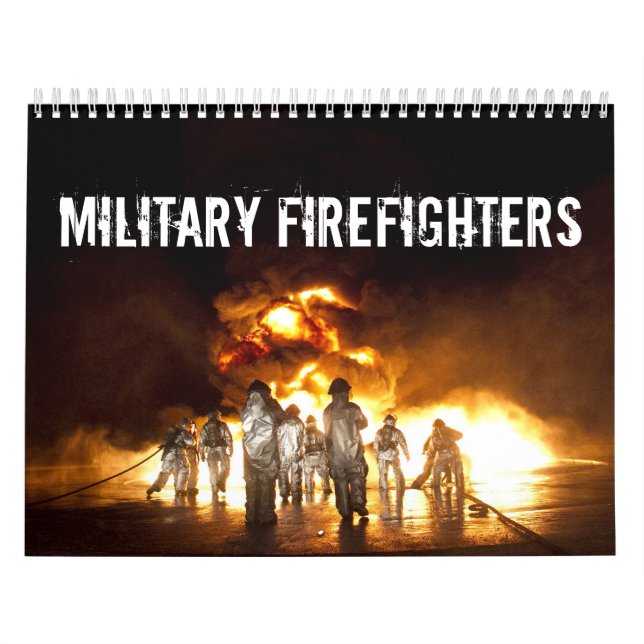 Calendario Bomberos militares (Tapa)