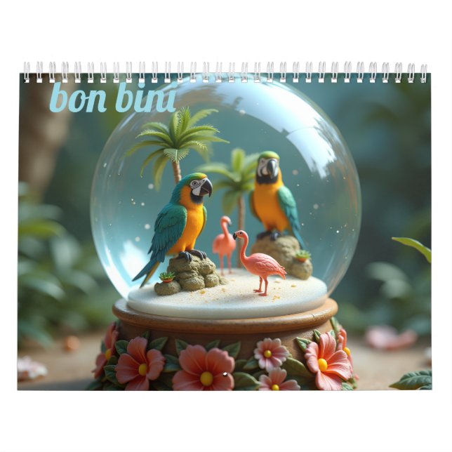Calendario bon bini bonaire (Tapa)