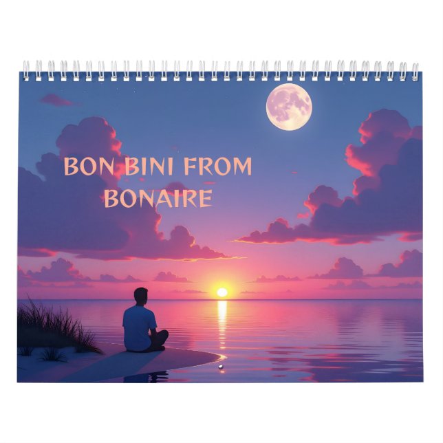 Calendario Bonaire bon bini (Tapa)