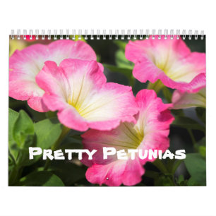 Calendario - Bonitos Petunias
