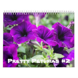 Calendario - Bonitos Petunias #2