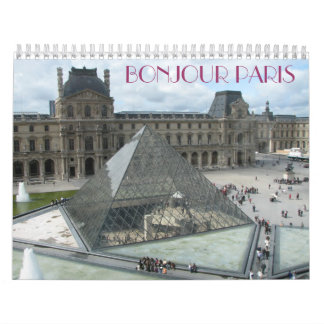 CALENDARIO BONJOUR PARÍS