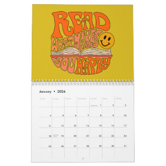 Calendario Bookish Illustrated Calendar