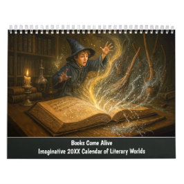 Calendario Books Come Alive – Imaginative Literary