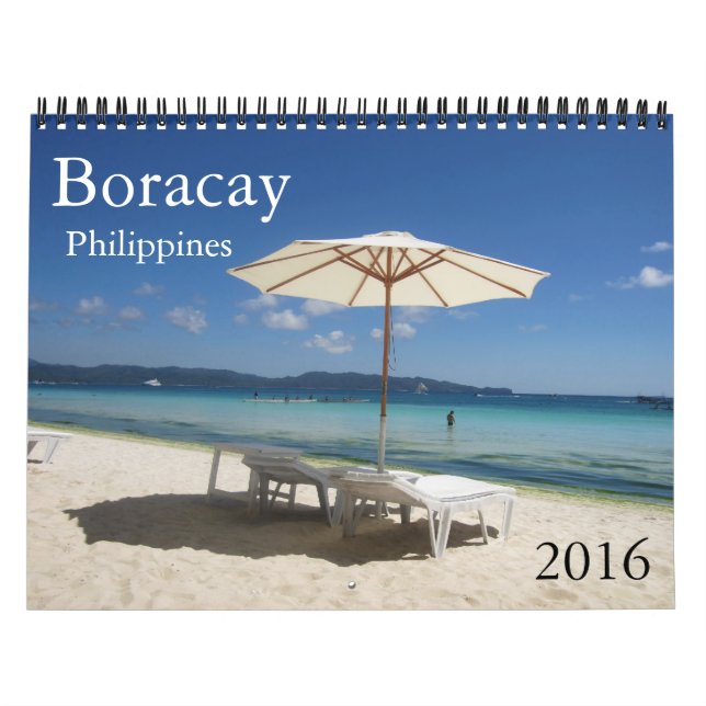 Calendario Boracay 2016 (Tapa)