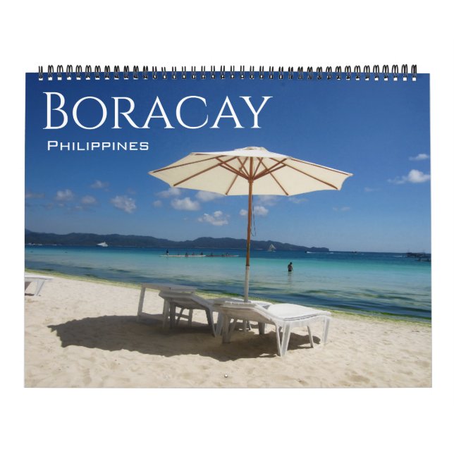 Calendario boracay 2025 grande (Tapa)