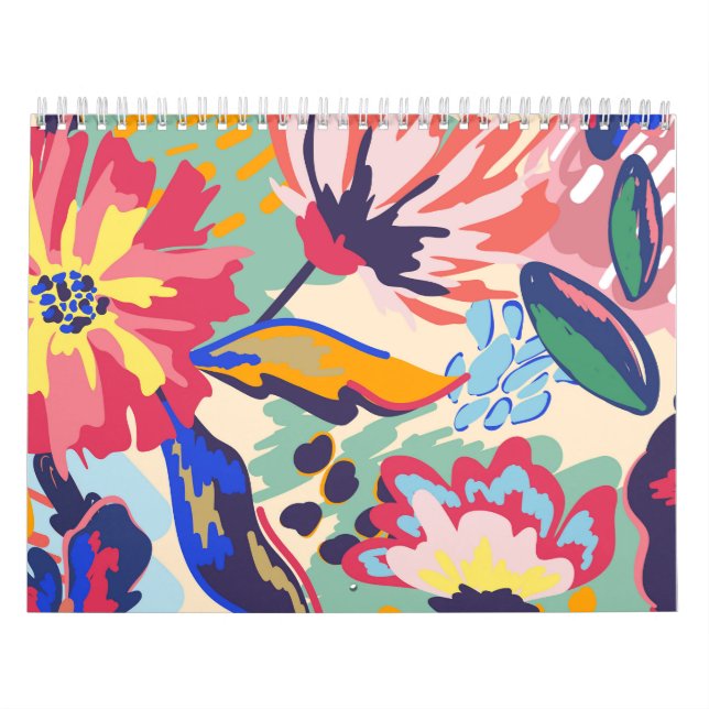 Calendario Bosque y rosas (Tapa)