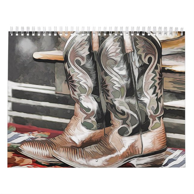 Calendario Bota de vaquero (Tapa)