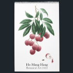 Calendario Botanical art calendar 2022<br><div class="desc">Botanical watercolors by Ho Mang Hang.</div>