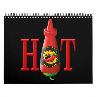 Calendario Botella de Salsa Caliente