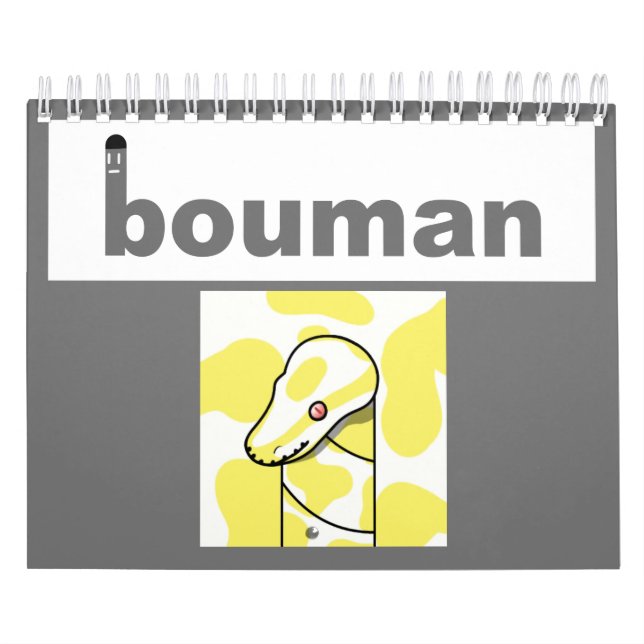 Calendario bouman ball python series vol.2 カレンダー (Tapa)