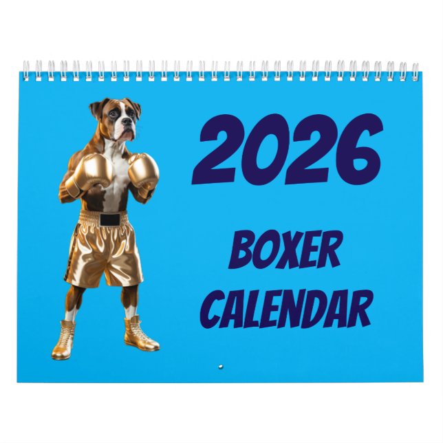 Calendario Boxer Calendar (Tapa)
