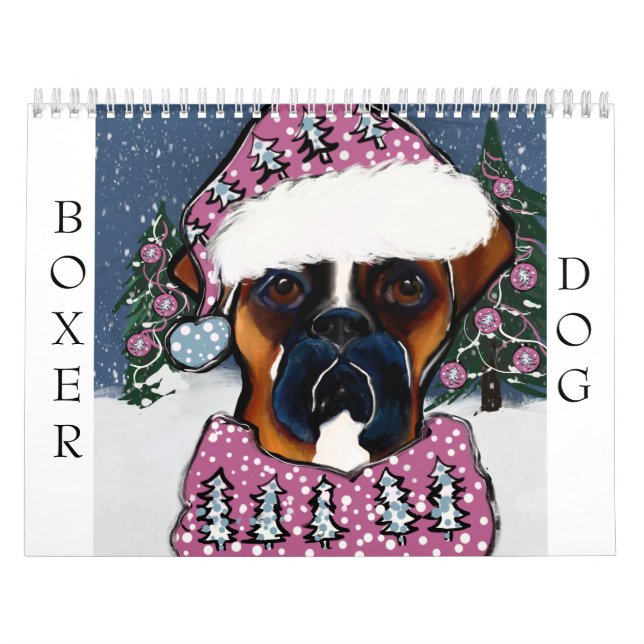 Calendario Boxer Dog (Tapa)