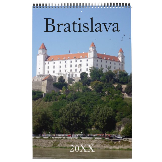 Calendario Bratislava Eslovaquia (Tapa)