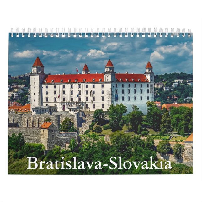 Calendario Bratislava-Slovakia Calendar (Tapa)