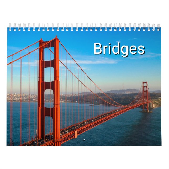 Calendario Bridges Photography Across the World Calendar (Tapa)