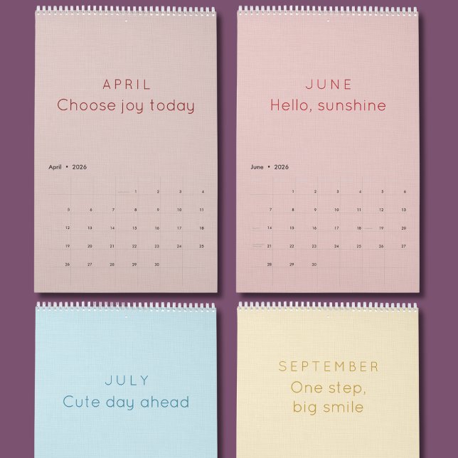 Calendario Bright & Colorful Inspiration Wall Calendar (Subido por el creador)