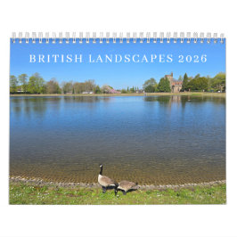 Calendario British Landscapes 2026 calendar