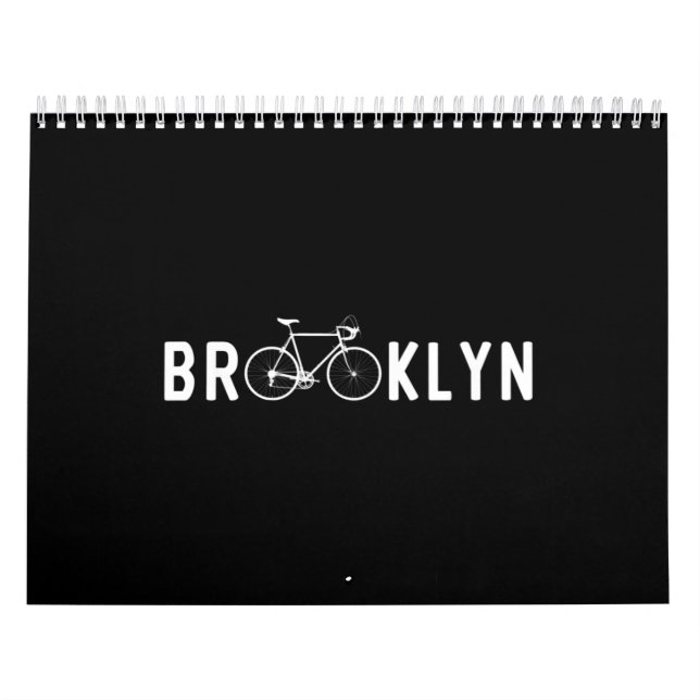 Calendario Brooklyn Bicycle Cycling (Tapa)