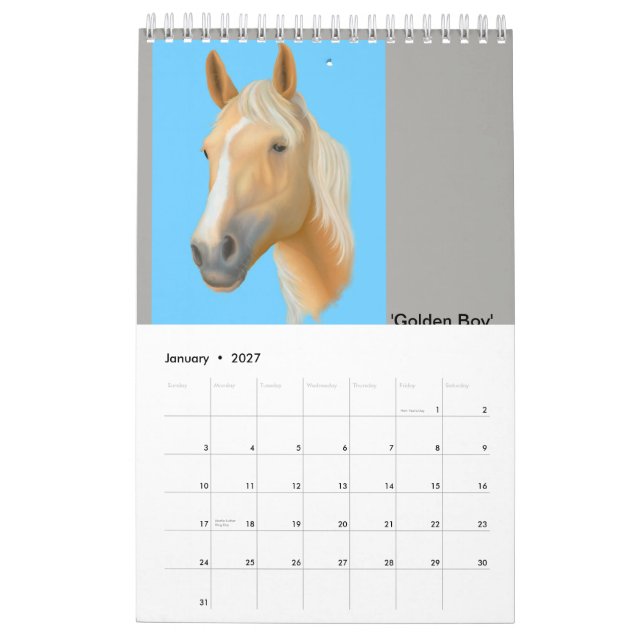 Calendario Bruce L. Carretero Illustrations (Jan 2027)