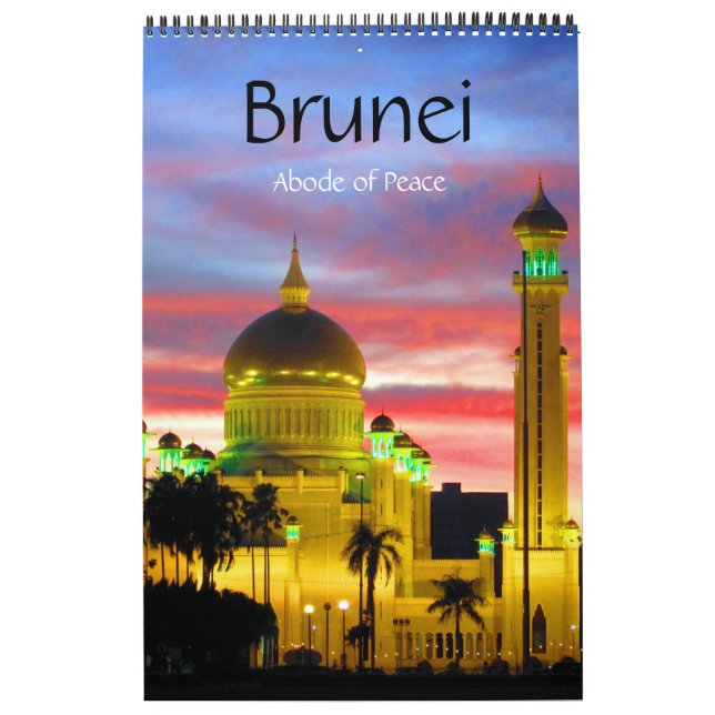 Calendario Brunéi Darussalam (Tapa)