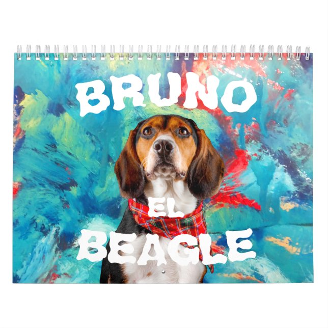 Calendario Bruno el Beagle Calendar 2022 (Tapa)