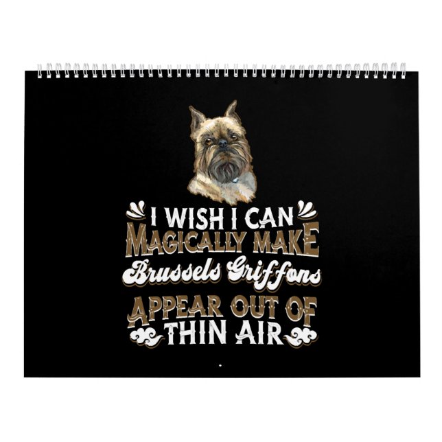 Calendario Bruxelles Griffon (Tapa)