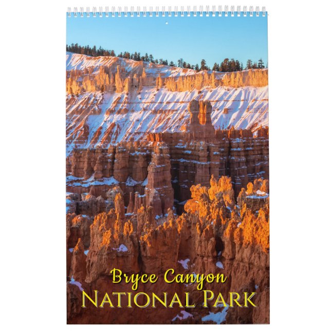 Calendario Bryce Canyon National Park Landscapes (Tapa)