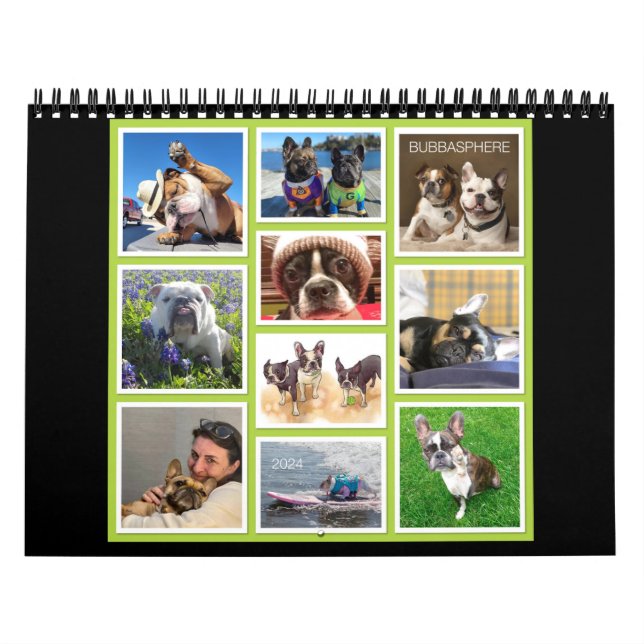 Calendario Bubbasfera 2024 (Tapa)