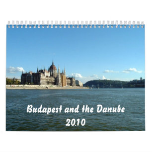 Calendario Budapest y el Danubio