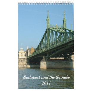Calendario Budapest y el Danubio