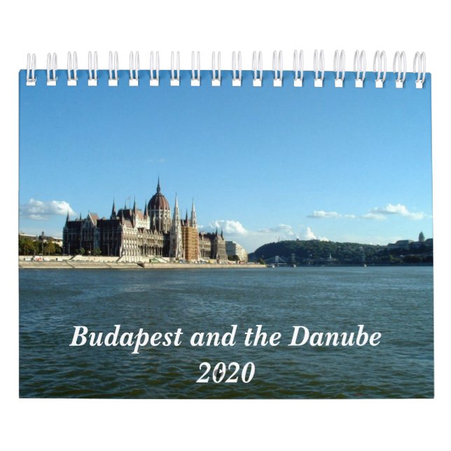 Calendario Budapest y el Danubio - 2020 (Tapa)