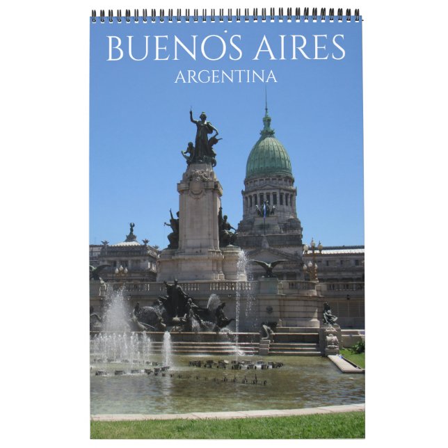 Calendario buenos aires argentina (Tapa)