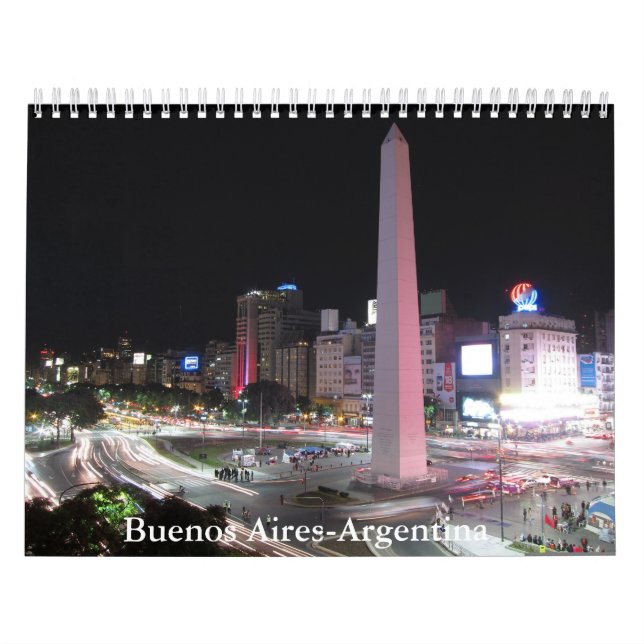 Calendario Buenos Aires-Argentina (Tapa)