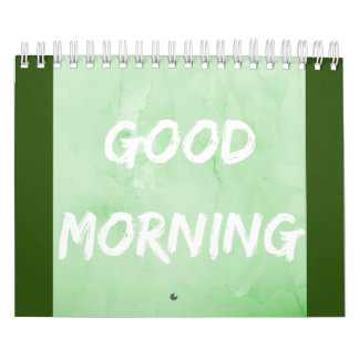 Calendario Buenos Días | Good morning