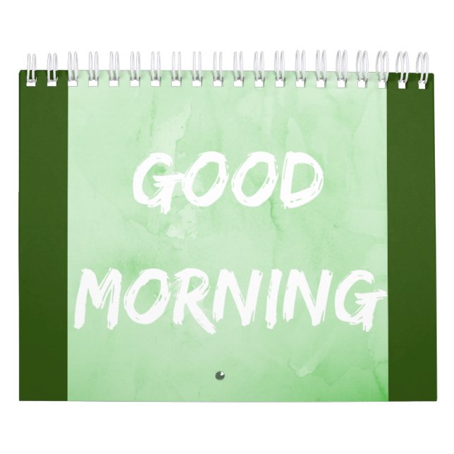 Calendario Buenos Días | Good morning (Tapa)