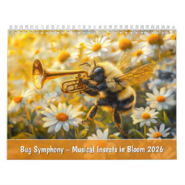Calendario Bug Symphony – Musical Insects in Bloom 2026