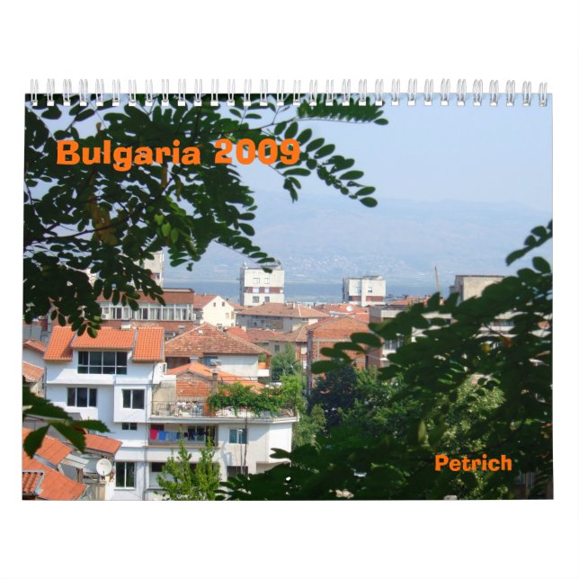 Calendario Bulgaria 2009 (Tapa)