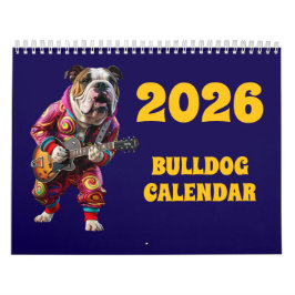 Calendario Bulldog Calendar