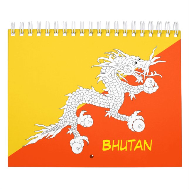 Calendario Bután (Tapa)