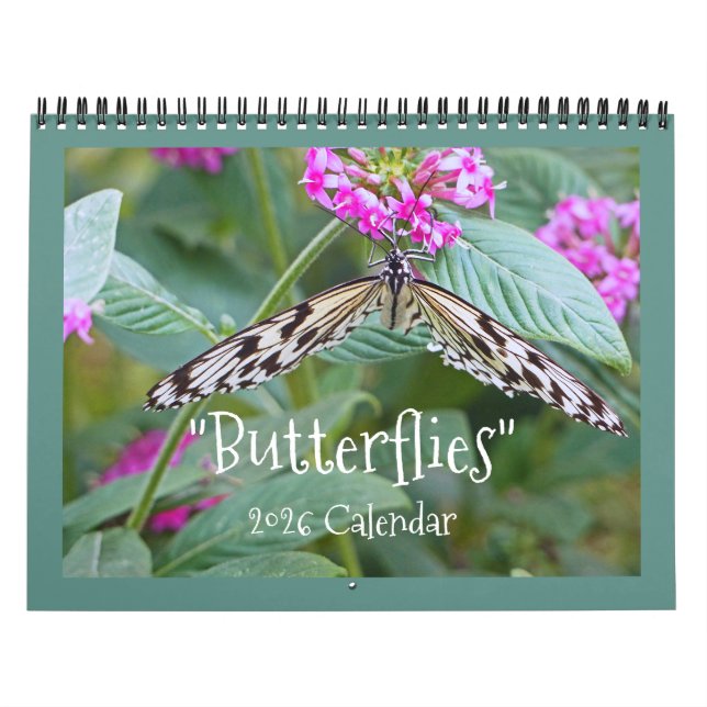 CALENDARIO "BUTTERFLIES" 2026 (Tapa)