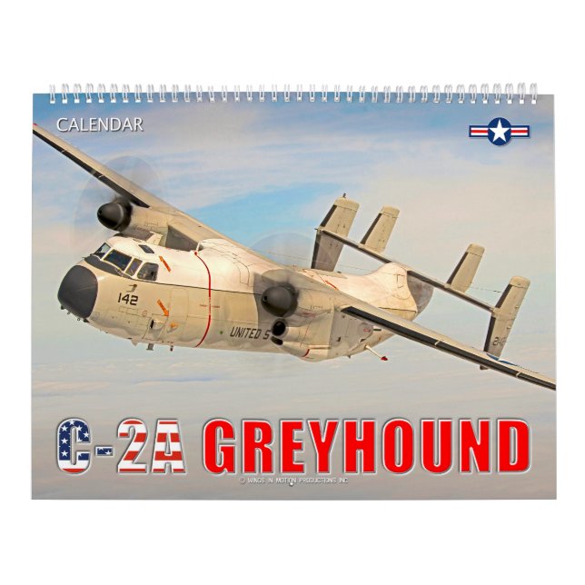 CALENDARIO C-2A GREYHOUND (Tapa)