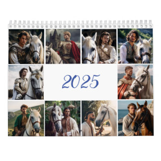 Calendario Caballero y caballo. 2025