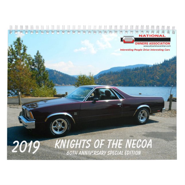 Calendario Caballeros #2 del NECOA (Tapa)
