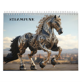 Calendario Caballeros Mecánicos Steampunk