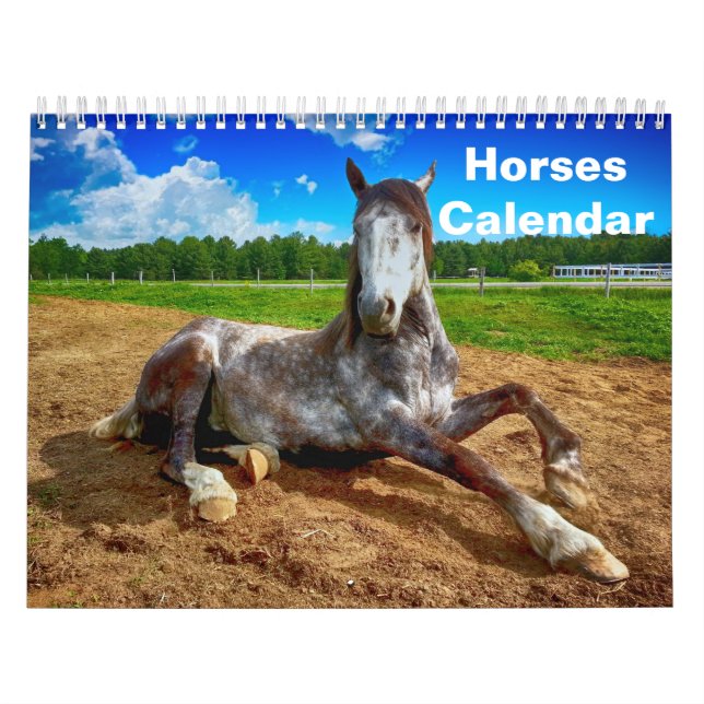Calendario Caballo 2025 (Tapa)