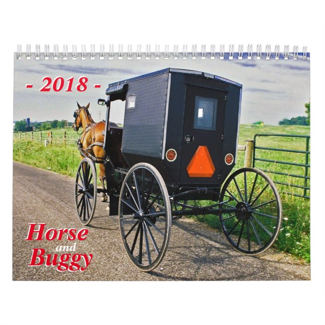 Calendario Caballo Y Buggy (Tapa)