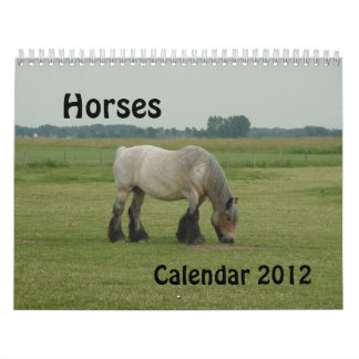 Calendario - caballos