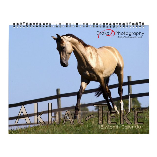 Calendario Caballos Akhal-Teke 2011 (Tapa)